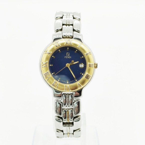 Fendi Watch Women's Blue and Silver - Picture 1 of 8